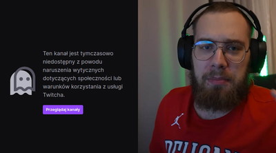 Japczan, popularny streamer Twitch, ponownie został zbanowany. Miesiąc od ostatniego zawieszenia