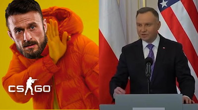 Pasha, legendarny gracz CSGO poprawia Prezydenta Andrzeja Dudę po jego zdaniu o przyjaźni