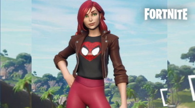 Wyciekła skórka i plecak należący do Mary Jane. Postać wkrótce pojawi się w Fortnite