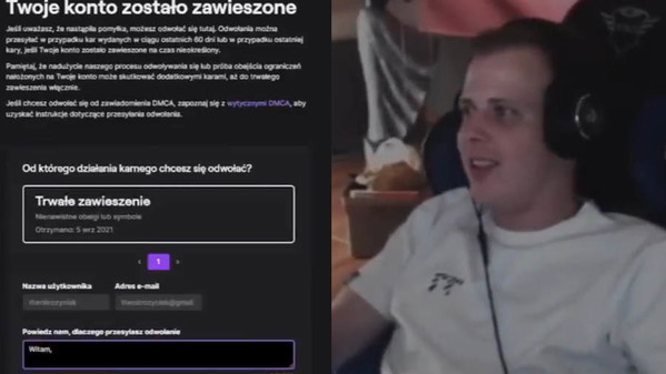 Nitro po kolejnym permie na Twitchu pisze odwołanie. Youtuber z przepiękną wiadomością do TTV