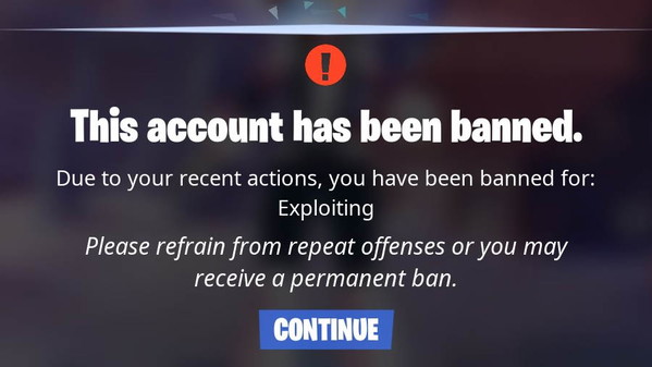 Epic zaczęło przyznawać za to permanentne bany. Gracze Fortnite stracili swoje konta
