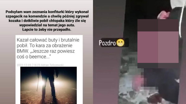 Genialny raper opublikował nagranie z pobicia na swoim Instagramie. Bo ktoś mu obraził BMW