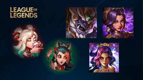 Nowe chromy, emotki i ikonki do najnowszych skórek z serii Mythmaker w League of Legends