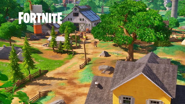 Bardzo duża różnica a wielkości map Fortnite w 4 i 3 rozdziale. Widać to gołym okiem