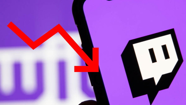 Twitch właśnie zaliczył ogromny spadek oglądalności. Najgorszy miesiąc w całym roku