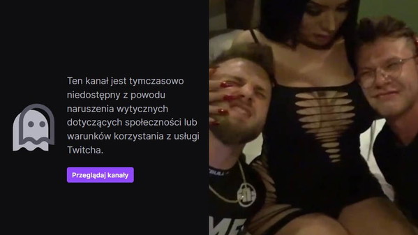 Za co Amadeusz Ferrari zbanowany na Twitchu? Chłopaki znaleźli sposób na bana