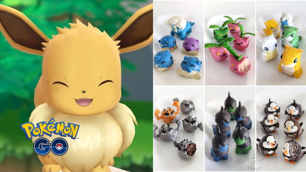 Ten gracz tworzy słodycze w kształcie Pokemonów. Efekt jest naprawdę uroczy