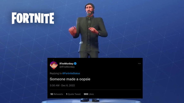 Epic przez przypadek udostępniło bardzo rzadki przedmiot do Fortnite i po 2 godzinach go wycofało