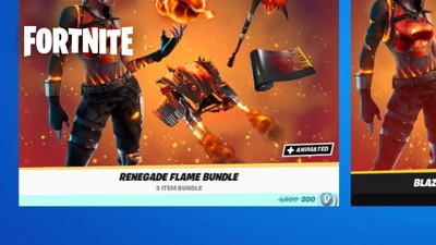 Jak kupić skina Blaze za 200 V-Dolców? To oferta dla graczy Fortnite, którzy mocno grindowali