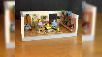 LEGO z mieszkaniem z serialu Świat według Kiepskich bardzo szybko stało się viralem