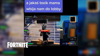 Mama polskiego gracza Fortnite stała się viralem: „Nie ku**a, tylko przywróć gówn***rzu”