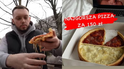 Youtuber Książulo i drama z kolejną restauracją. Tym razem poszło o pizzę za 150 złotych