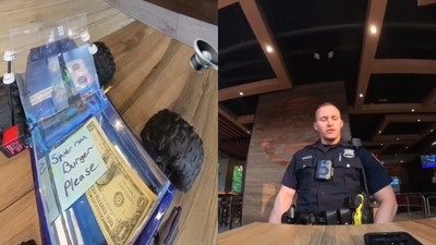 Manager Burger Kinga banuje klienta, który używał samochodu RC do….