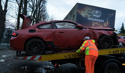 Popularny polski youtuber pokazuje, jak skończyło jego BMW M2