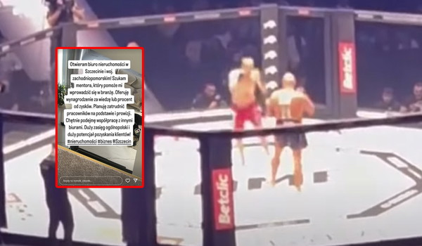 Polski zawodnik freakfight kompletnie zmienia branżę