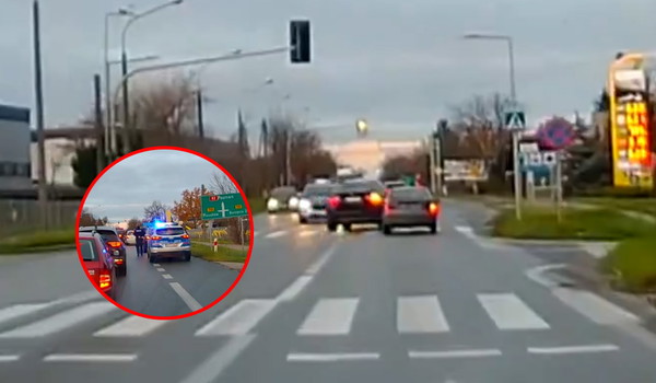 Babka z BMW wyprzedza na czołówkę. Natychmiastowa karma