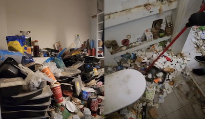 Najbardziej zapuszczone mieszkanie, jakie zobaczycie