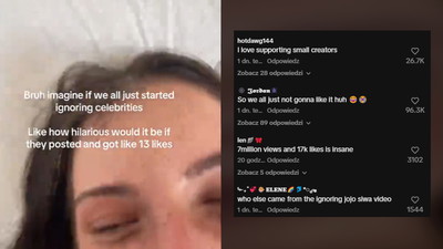 „A co jeśli byśmy zaczęli ignorować celebrytów?”. Nowy trend na TikToku