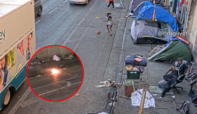 Uruchomiono kamery uliczne pokazujące USA. Nagrały się takie rzeczy