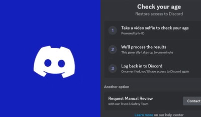 Discord będzie wymagał od Was zrobienia sobie zdjęcia w przypadku bana za wiek