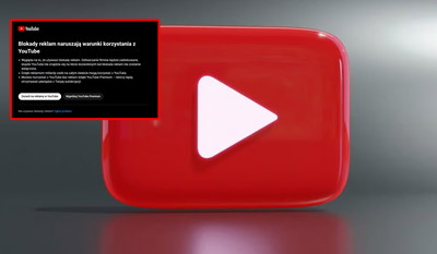 Blokady reklam naruszają warunki korzystania z Youtube