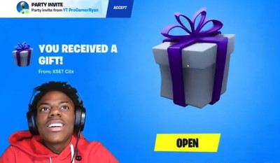 IShowSpeed dostał skina Messiego w Fortnite. Jego reakcja bezcenna