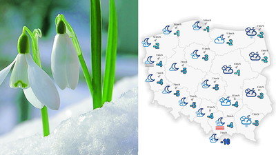 -10 stopni Celsjusza zaskoczyło dzisiaj Polskę