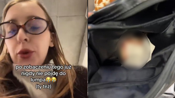 Kupila ciuchy w lumpie, to znalazła w torebce