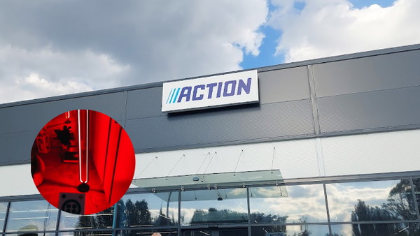 Action przecenia viralową lampę podłogową