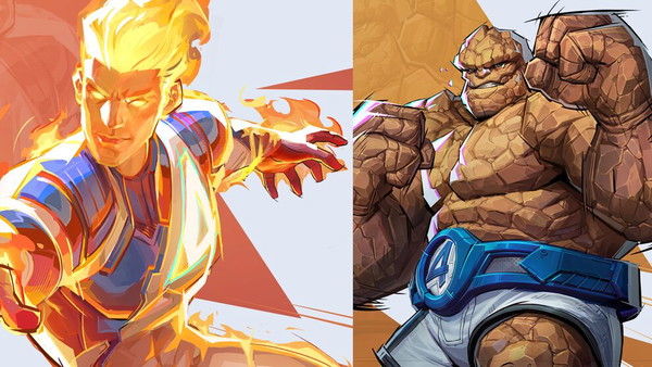 Dwie postaci oraz mapa w najnowszej aktualizacji Marvel Rivals