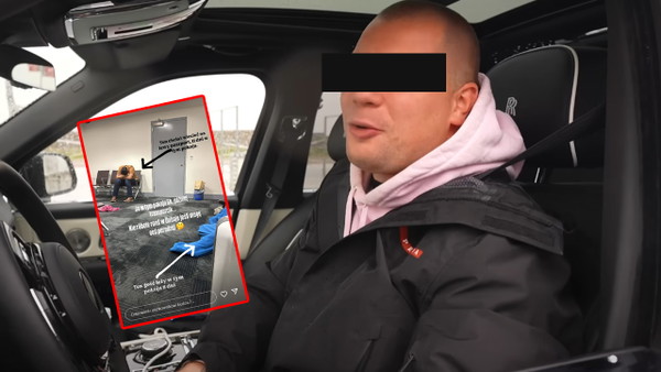 Budda nagle dodał zdjęcia z aresztu, ale nie polskiego