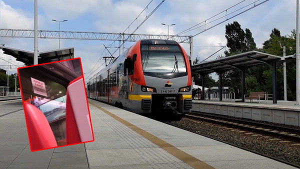 W polskich pociągach pojawiły się takie napisy