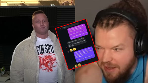 Sylwester Wardęga wstawia rozmowy z Denisem o wczorajszym zniszczeniu samochodów