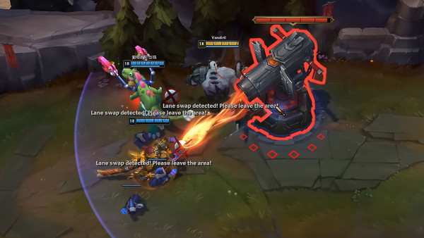 League of Legends ukróca zmienianie linii. 1000% więcej obrażeń