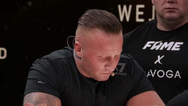 Denis Załęcki przyznaje, że kłamał. Bał się, że policja go zatrzyma na Fame MMA