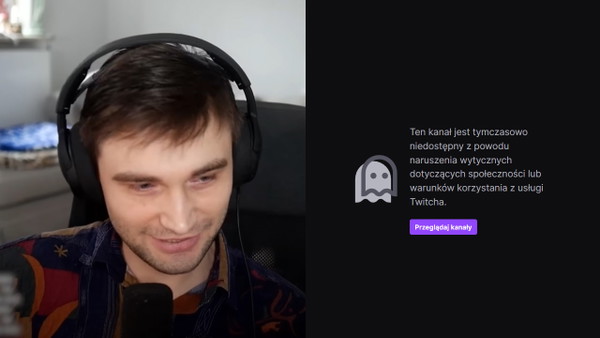 Xntentacion, polski streamer zbanowany na Twitch