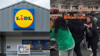 Tak się śmiejemy z Polaków, a tu walka w czeskim Lidlu