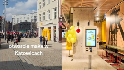 Tak się cieszyli z nowego McDonald’s, że na otwarcie przyjechała orkiestra
