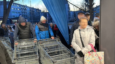 Szturm na Lidl w Częstochowie