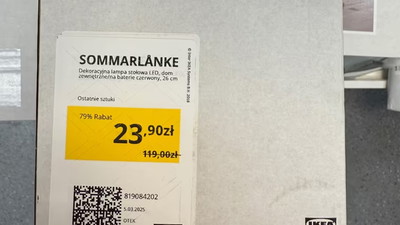 Ikea pozbywa się tych lamp. 23,90 zł zamiast 119 złotych