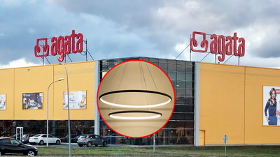Czekaj, czekaj. Agata Meble przeceniła tę lampę na 99 zł