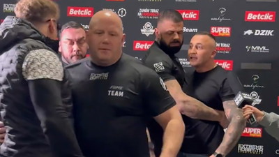 Spina Denis Labryga vs Bartek Szachta za kulisami programu Fame MMA