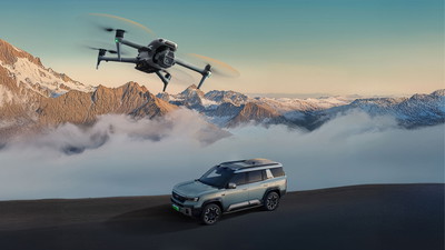 Chiński samochód BYD z dronem na wyposażeniu. To się dzieje