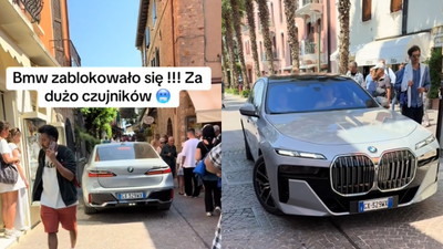 Nowe BMW ma tyle czujników, że nie może przejechać