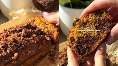 Prosty przepis na chlebek dyniowo-czekoladowy. Każdemu się uda