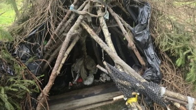 Dwa lata ukrywał się w lesie. Policja go wreszcie zatrzymała