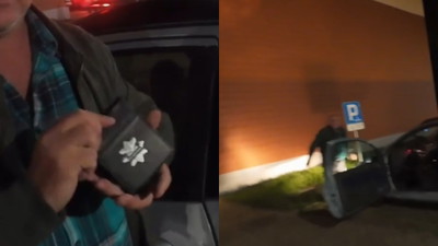 Polski streamer chciał sobie zażartować. A gość nagle wyciągnął policyjną odznakę