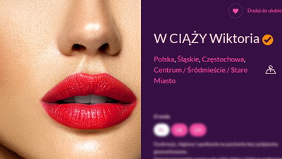 Polka w ciąży ogłaszała się na popularnym serwisie