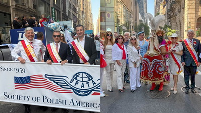 Tak Polacy świętują w USA. Parada na cześć naszego generała