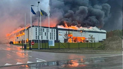 Bardzo intensywna noc. Drony blisko Polski, wielkie zniszczenia we Lwowie